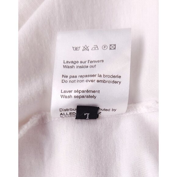 Alled-Martinez Twisted T-Shirt Size L Mens White Tee $155 - Picture 13 of 15